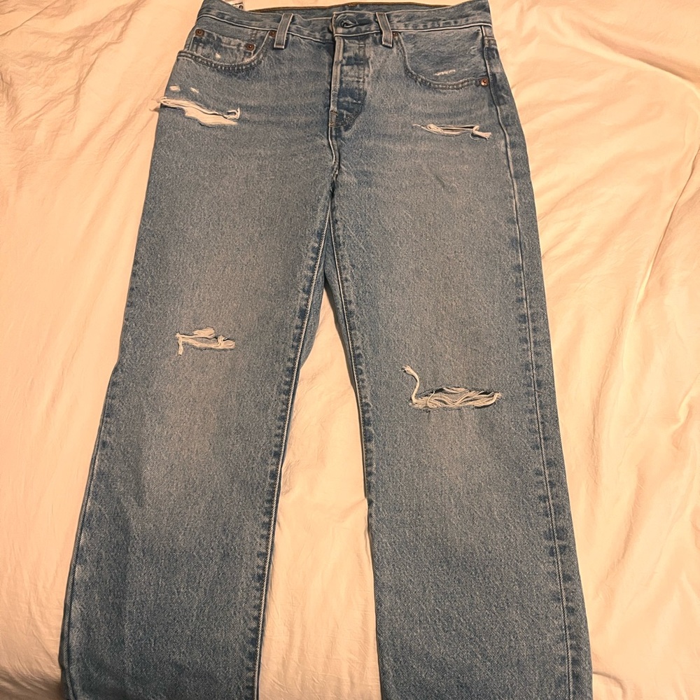 Levi's Blue Relaxed Fit Jeans Classic Denim